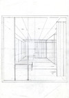 1 - Interior Projection #1 (disegno), 2012