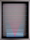 66 - Iridescence #16 (compenetration) - 40 x 30 x 6 cm
